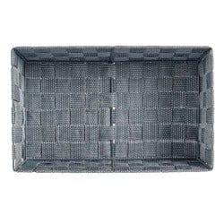 Mehrzweckkorb Grau Stoff 3,8 L 34 x 8,5 x 21 cm (18 Stück)