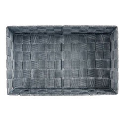 Multi-purpose basket Kipit 79812 Grey Cloth 3,8 L 34 x 8,5 x 21 cm (18 Units)