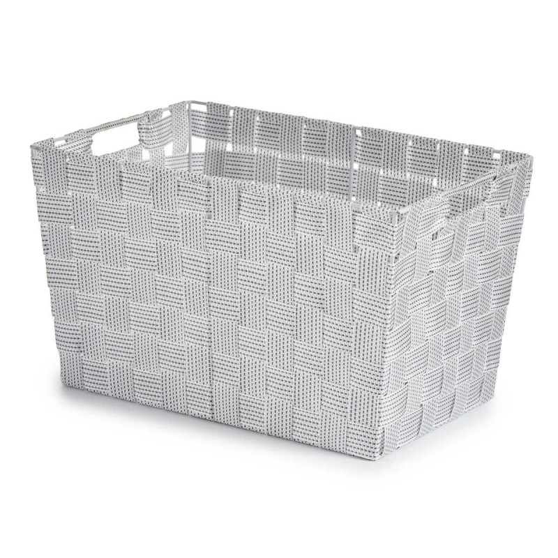 Laundry Basket Kipit A3-6875 White Cloth 10 L 25 x 20 x 35 cm (12 Units)