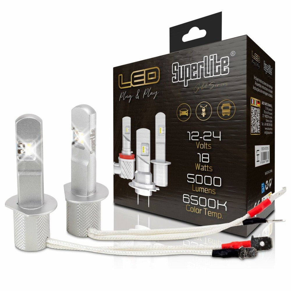 Kit de conversion au Halogène LED Superlite Gold H1 18 W LED