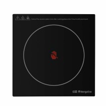 Glass-Ceramic Hob Orbegozo PCE 5000 2000 W Black Ø 28 cm