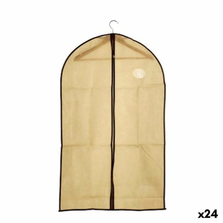 Porte-habits 60 x 100 cm Beige Polyester polypropylène (24 Unités)