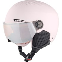 Casque de ski Alpina Zupo Visor Q Lite Rose Monochrome 51-55 cm