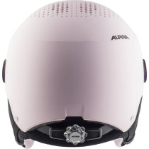 Ski Helmet Alpina Zupo Visor Q Lite Pink Monochrome 51-55 cm