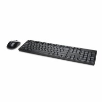 Clavier et souris sans fil Kensington Noir Espagnol Qwerty QWERTY