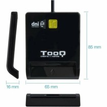 Lecteur de Cartes Intelligentes TooQ TQR-211B Noir