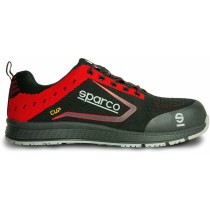 Sicherheits-Schuhe Sparco Cup Albert (46) Schwarz Rot