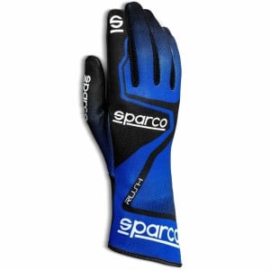 Gants de conduite pour hommes Sparco RUSH Bleu/Noir