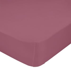 Bettlaken HappyFriday BASIC Magenta 90 x 200 x 32 cm