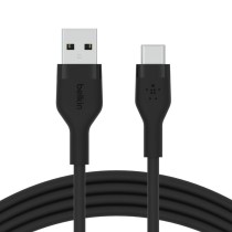 USB-C Cable to USB Belkin BOOST↑CHARGE Flex Black 3 m (1 Unit)