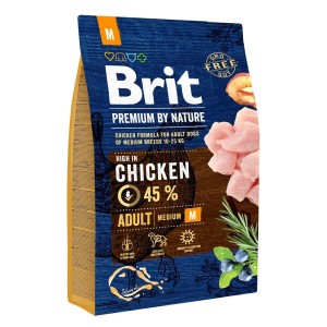 Futter Brit Premium by Nature Adult Erwachsener Huhn 8 kg