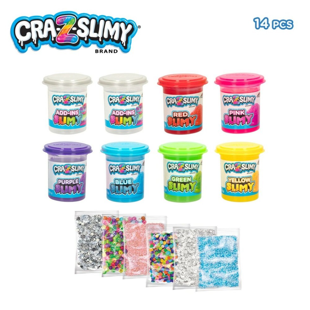 Pâte à modeler en argile Cra-Z-Art Bold&Brights (6 Unités) Slime