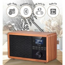 Radio Adler AD 1184 Black Wood