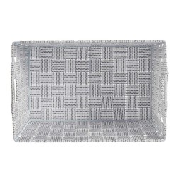 Multi-purpose basket Kipit A3-6883 White Cloth 30,4 x 14 x 20 cm (18 Units)