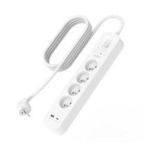 Rallonge 4 prises Schuko avec interrupteur Belkin SRB001CA2M (2 m)