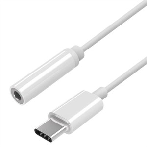 USB-C to Jack 3.5 mm Adapter Aisens A109-0384 15 cm White