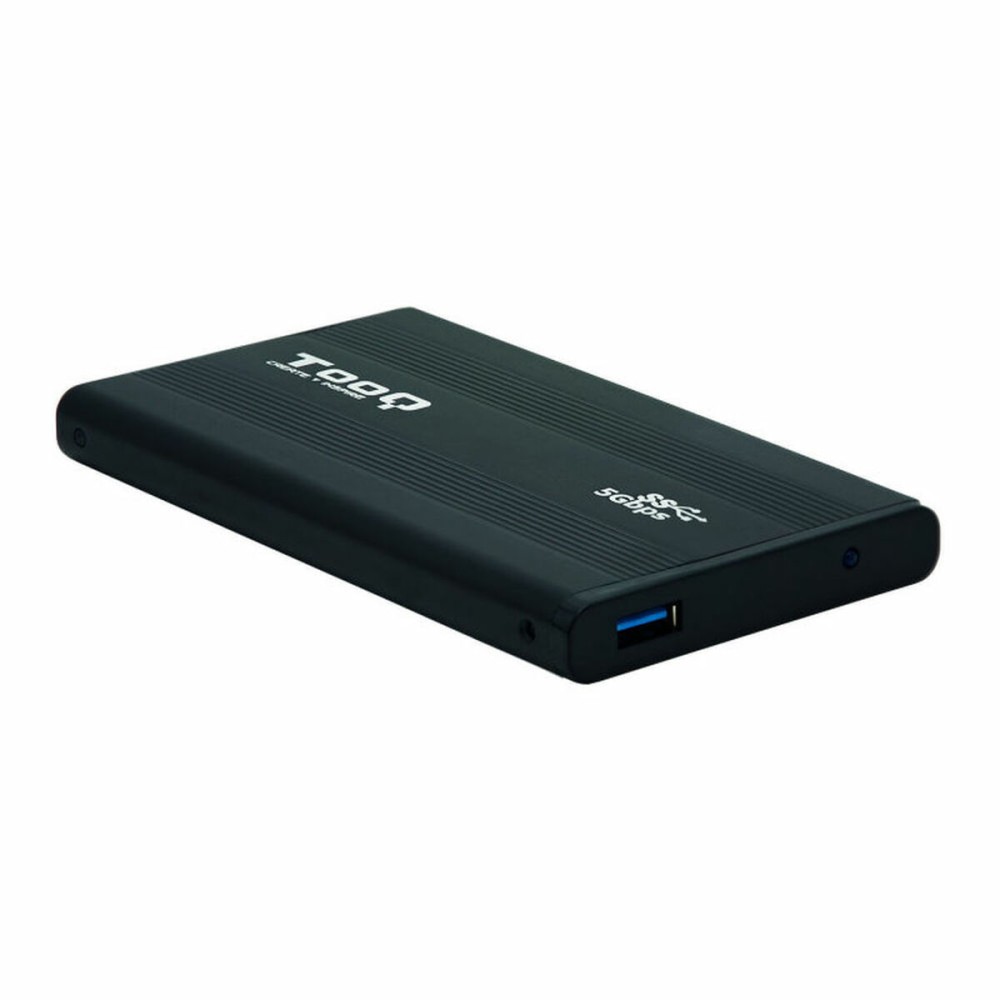 Boîtier Externe TooQ TQE-2524B 2.5" HD SATA III USB 3.0 2 TB SSD Noir