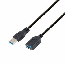 USB-Kabel PcCom Schwarz 3 m