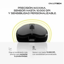 Souris Owlotech Noir 10000 dpi