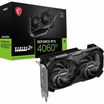 Grafikkarte MSI RTX 4060 TI 8G VENTUS 2X BLACK E1 OC GDDR6 8 GB