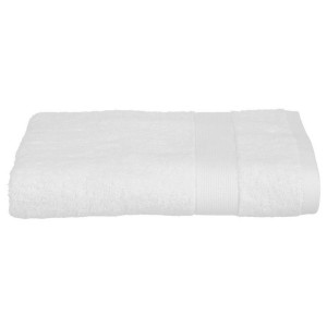 Badetuch Atmosphera Baumwolle Weiß 450 g/m² (70 x 130 cm)