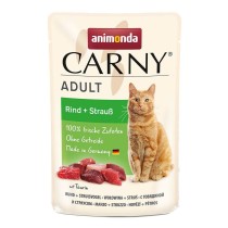 Aliments pour chat Animonda Beef and ostrich Viande de bœuf 85 g