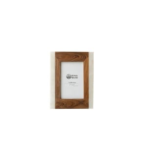 Fotorahmen Romimex Braun Holz Marmor 17 x 22 x 2 cm