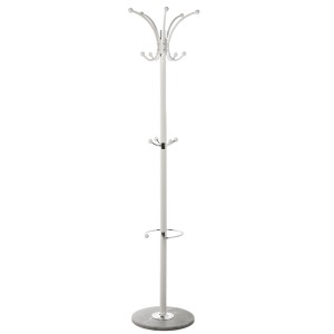 Hat stand Alexandra House Living White 36 x 175 cm