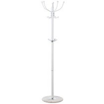 Coat rack Alexandra House Living White 37 x 166 cm