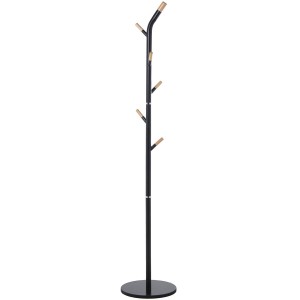 Coat rack Alexandra House Living Black 34 x 172 cm