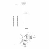 Support de TV Neomounts FPMA-C340BLACK      