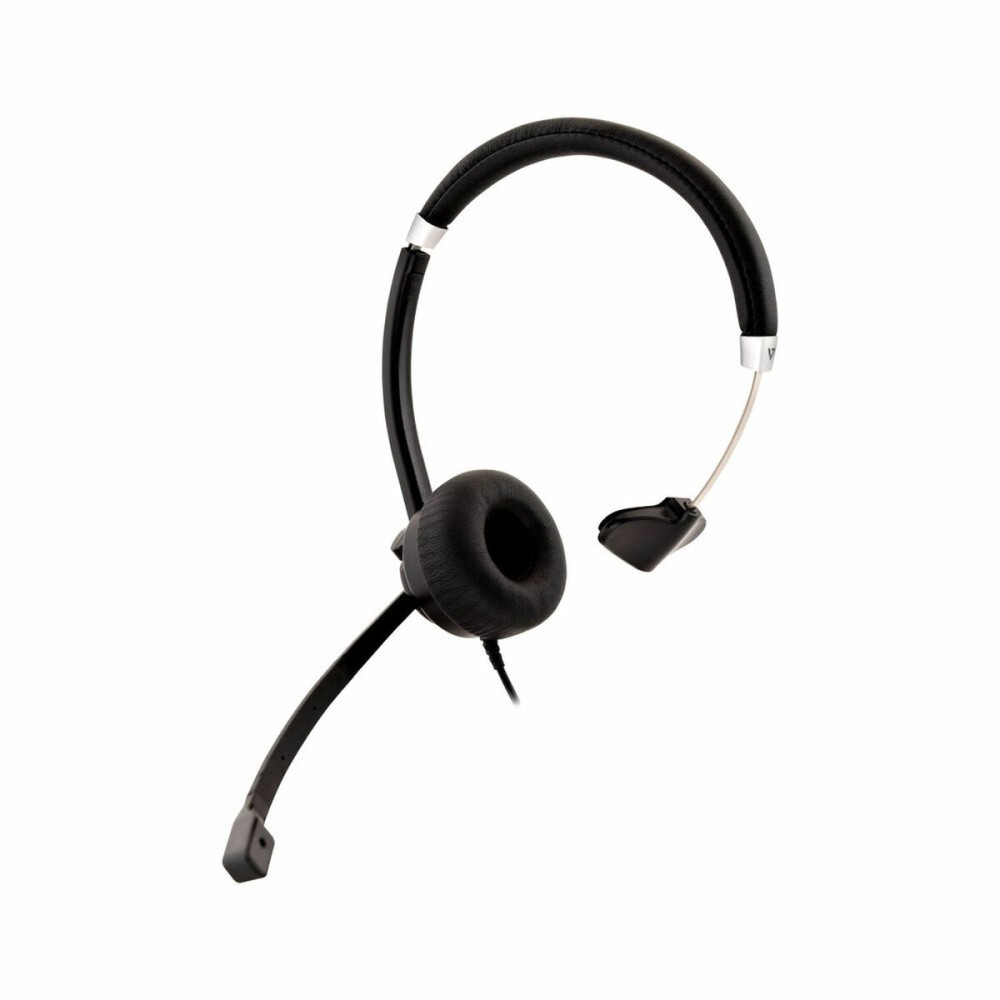 Headphones with Microphone V7 HA401 Black Silver