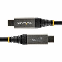 Kabel USB C Startech USB315CCV2M Schwarz/Grau 2 m