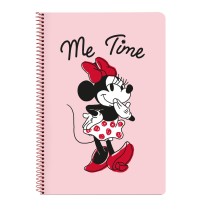 Carnet Minnie Mouse Me time Rose A4 80 Volets