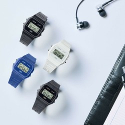 Herrenuhr Casio F-91WB-8AEF (Ø 35 mm)