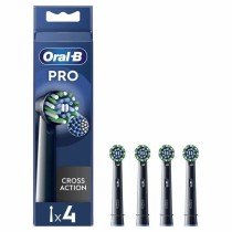 Tête de rechange Oral-B Pro Cross action Noir 4 Unités