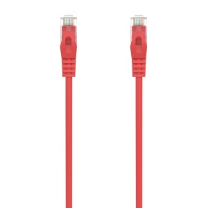 Câble RJ45 Catégorie 6 UTP Rigide Aisens A145-0562 Rouge 3 m