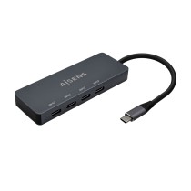 Hub USB Aisens A109-0745 Grau (1 Stück)