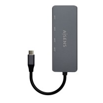 Hub USB Aisens A109-0745 Grau (1 Stück)