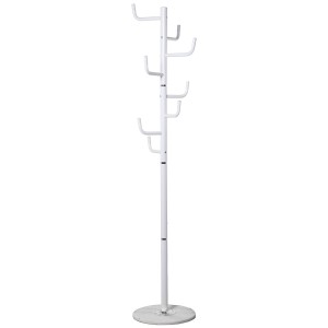 Hat stand Alexandra House Living White 37 x 180 cm