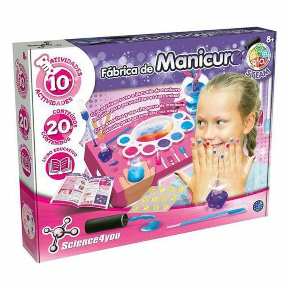 Set de Manucure Crea tus Esmaltes Science4you 80002646