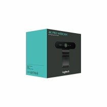 Webcam Logitech BRIO 4K Ultra HD RightLight 3 HDR Zoom 5x Streaming Noir