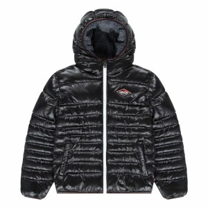 Sportjacke für Kinder Levi's Sherpa Lined Mdwt Puffer J Schwarz