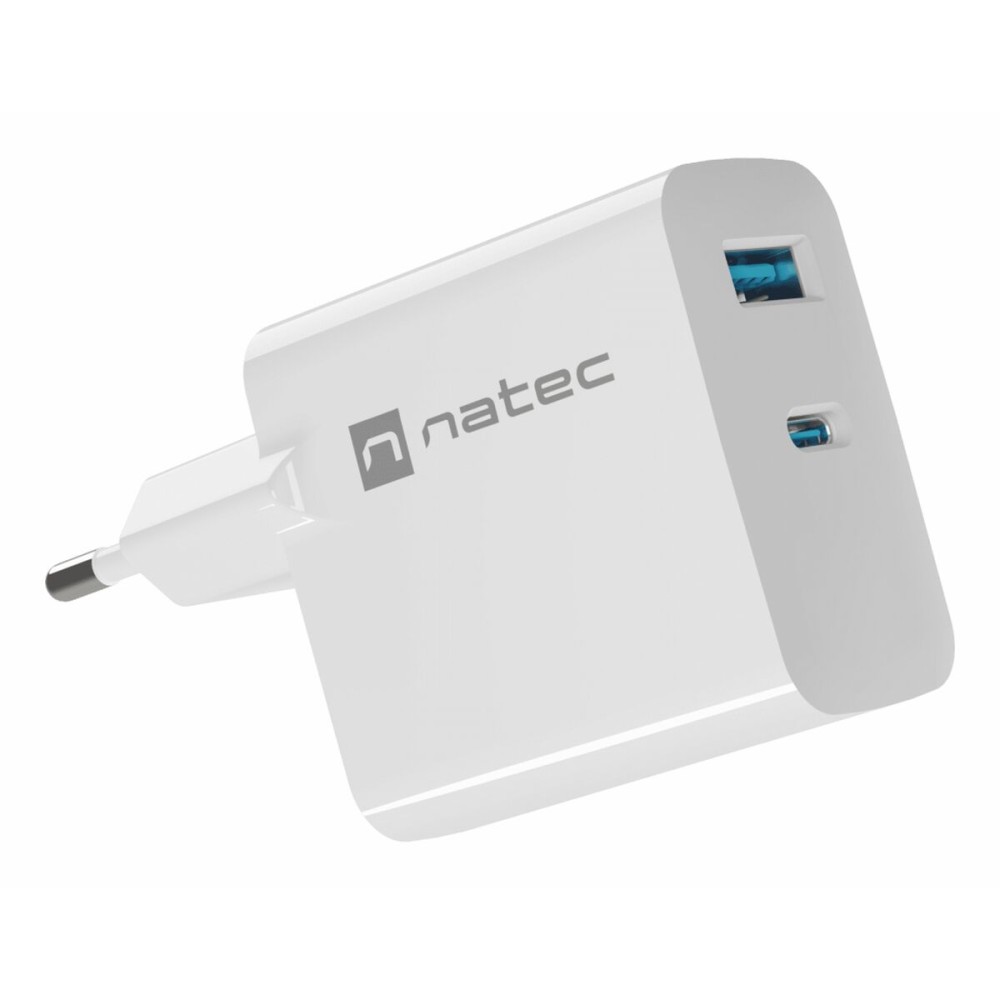 Chargeur mural Natec NUC-2144 Blanc Noir 65 W (1 Unité)