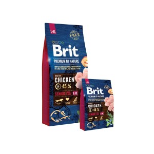 Nourriture Brit Premium by Nature Senior L+XL Senior Pomme Poulet Maïs 15 kg