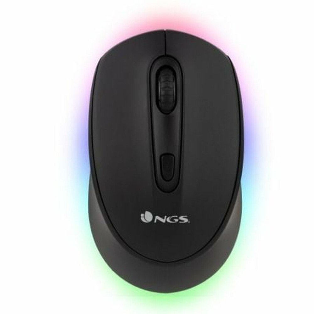 Mouse NGS SMOG-RB Schwarz Wireless