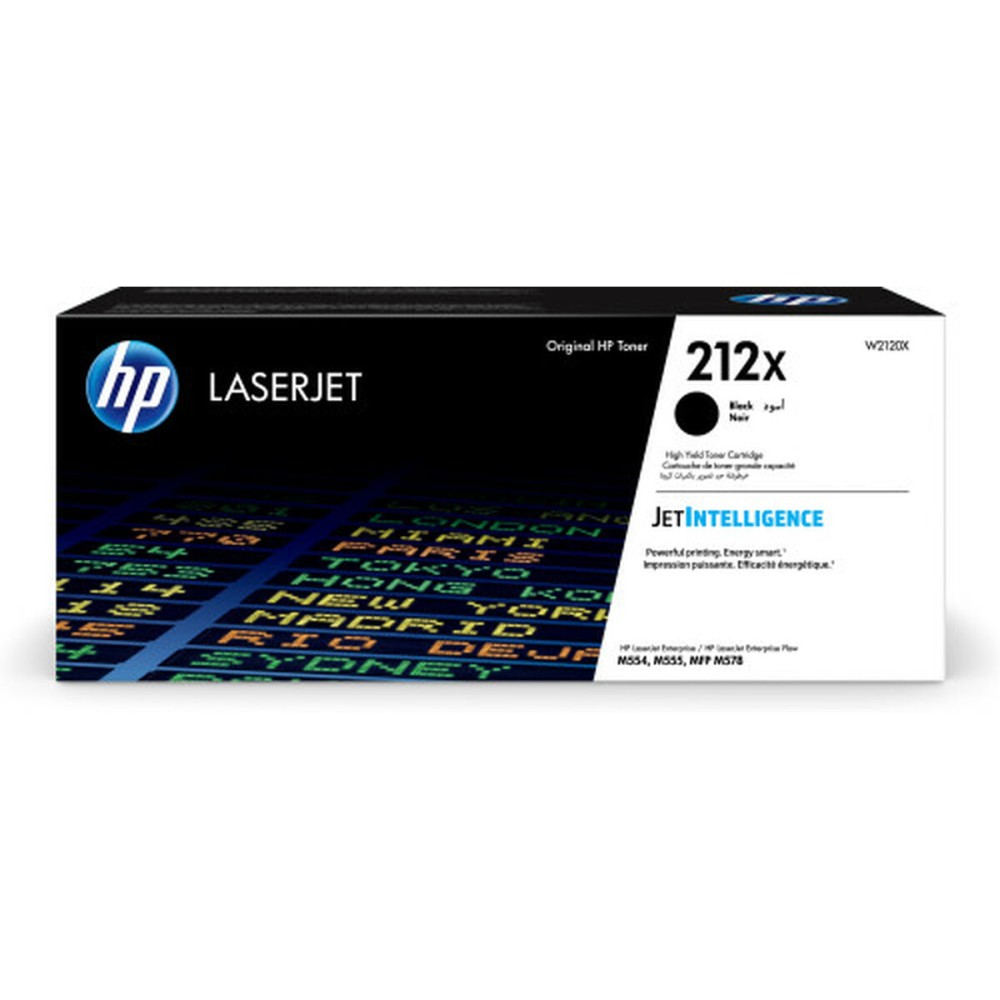 Toner original HP W2120X Noir