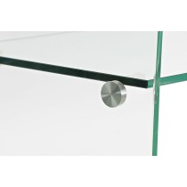 Konsole DKD Home Decor Durchsichtig 110 x 35 x 75 cm Verre trempé