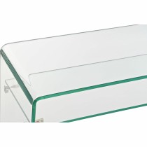 Console DKD Home Decor Transparent 110 x 35 x 75 cm Verre trempé