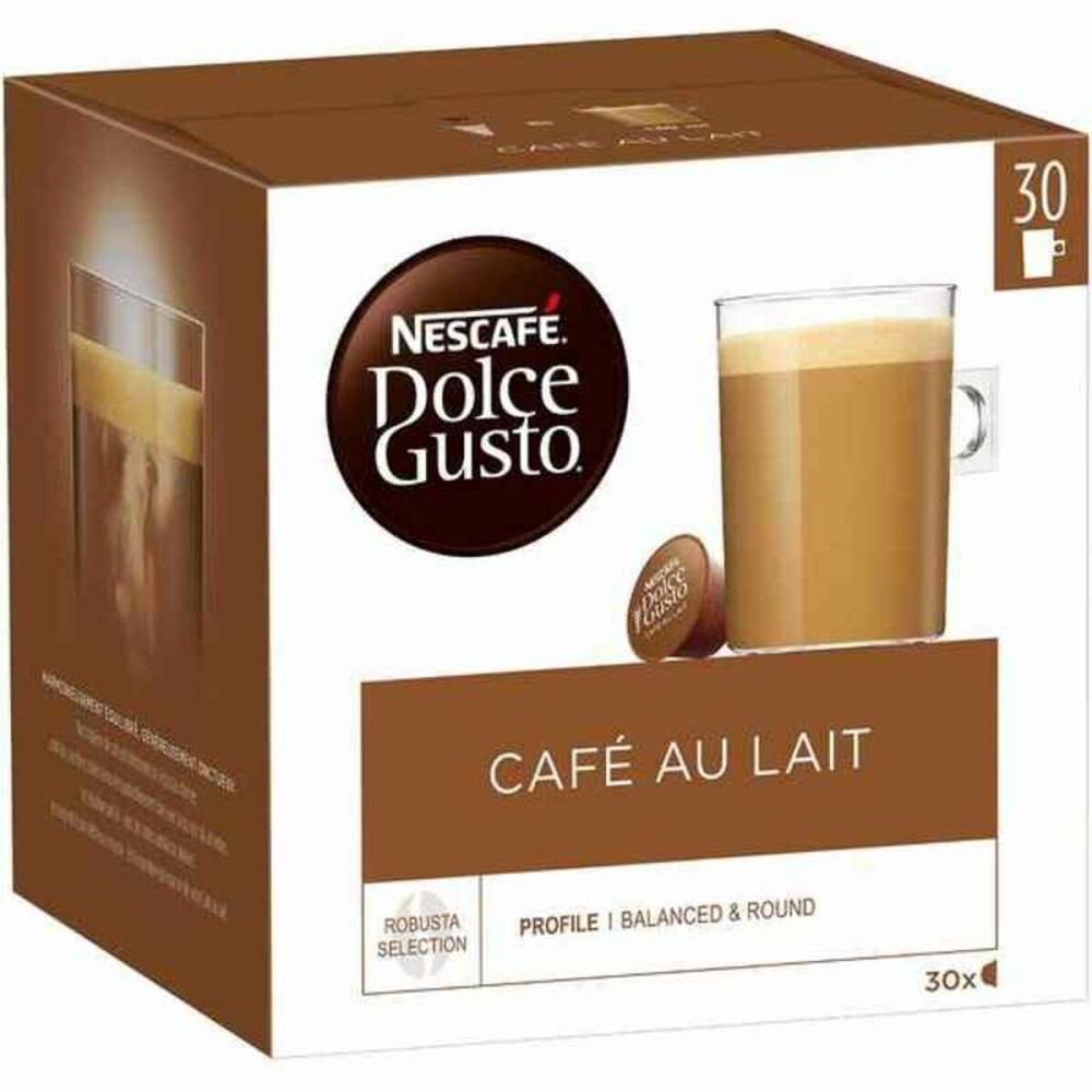 Capsules de café Nescafé Dolce Gusto Cafe Au Lait 1 Unités 30 Unités